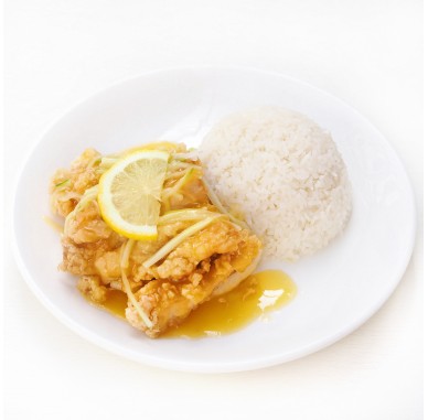 3102 Lemon Chicken Rice 西柠汁鸡扒饭