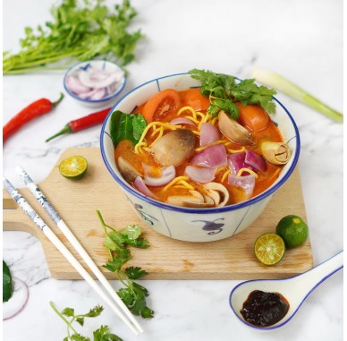 346* Tom Yam Noodle Soup 冬炎面汤