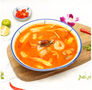 2106 Tom Yam Seafood Soup 冬炎海鲜汤