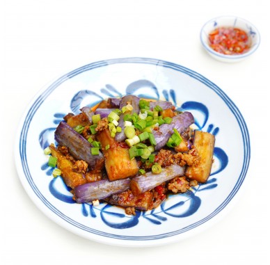 1802 Eggplant with Minced Pork 鱼香茄子